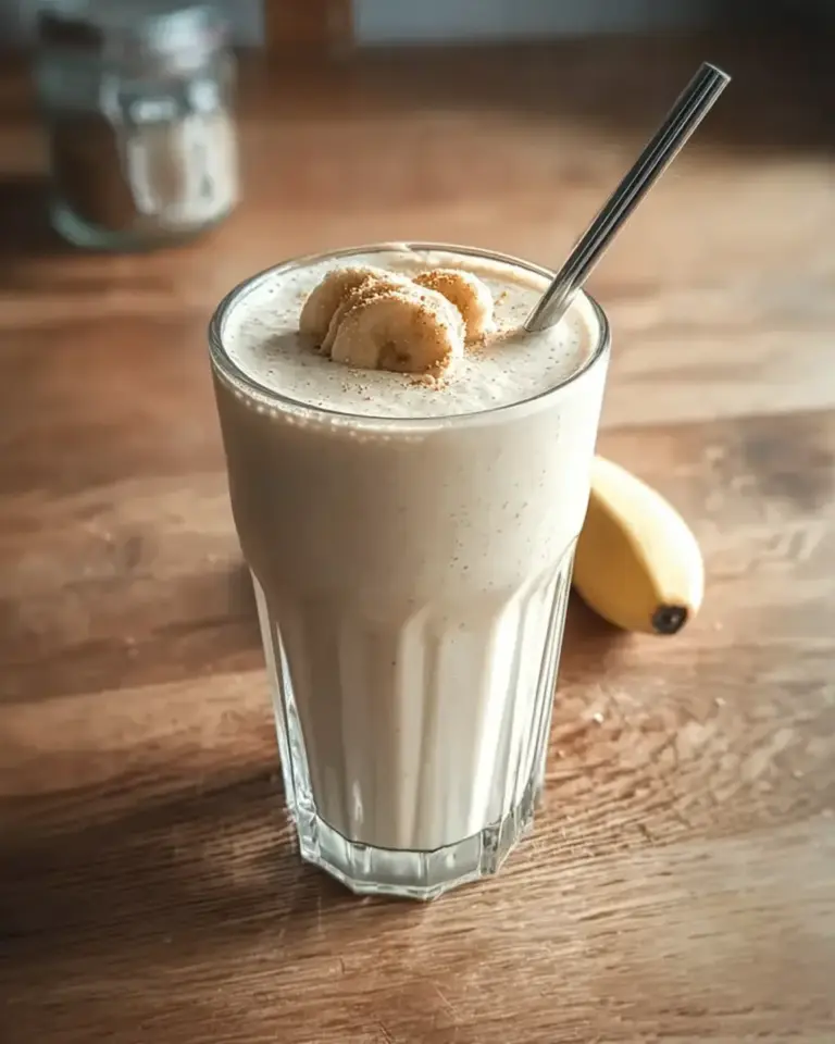 A delicious plate of Protein Smoothie (Thick, Creamy, 5-Minute Breakfast)