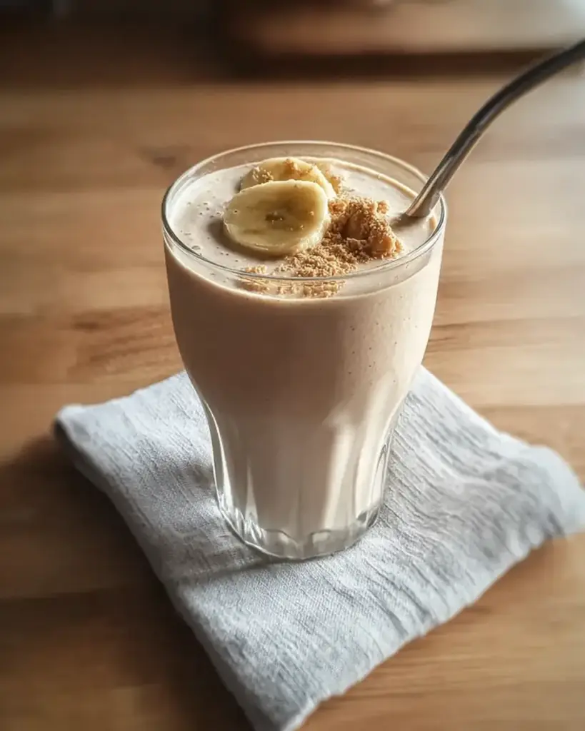 A delicious plate of Protein Smoothie (Thick, Creamy, 5-Minute Breakfast)