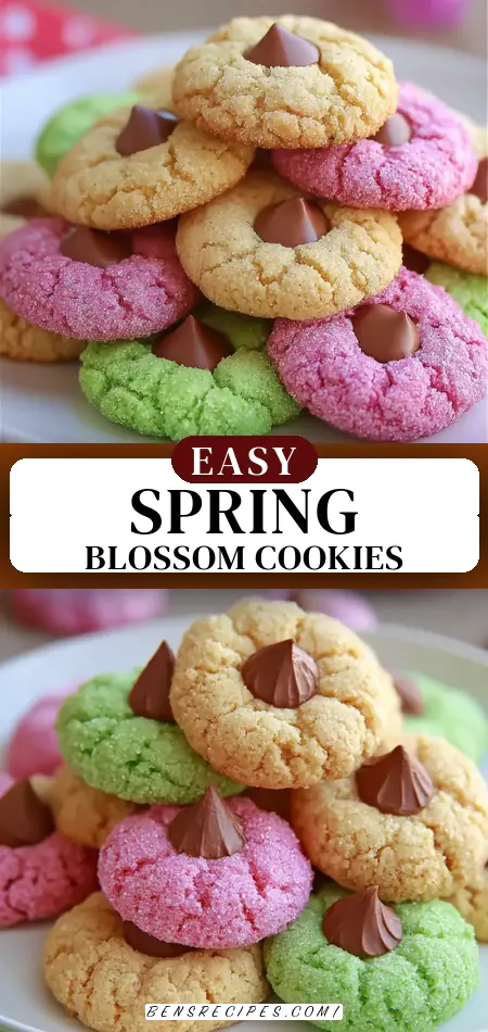 Spring Blossom Cookies: 24 bright, merry, delightful bites.
