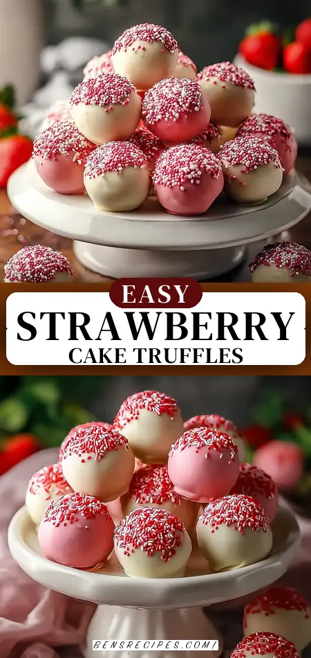 Irresistible Strawberry Cake Truffles You’ll Love to Make