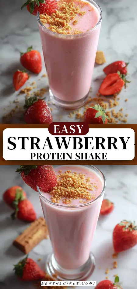 Strawberry Protein Shake Recipe