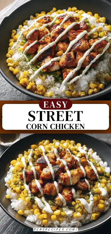 Street Corn Chicken Bowls