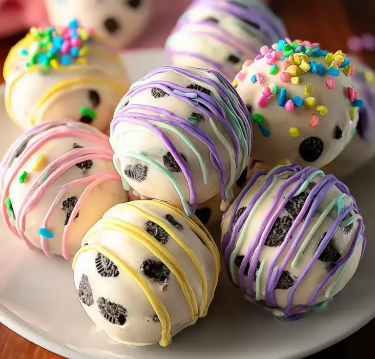 Easy Easter Egg Oreo Cookie Balls