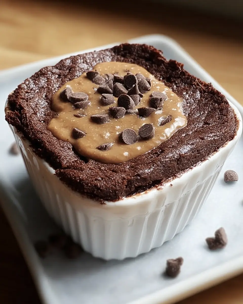 A delicious plate of Two-Minute Protein Brownie Recipe