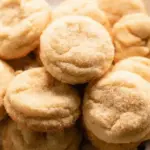 A delicious plate of 3 Ingredient Sugar Cookies Recipe