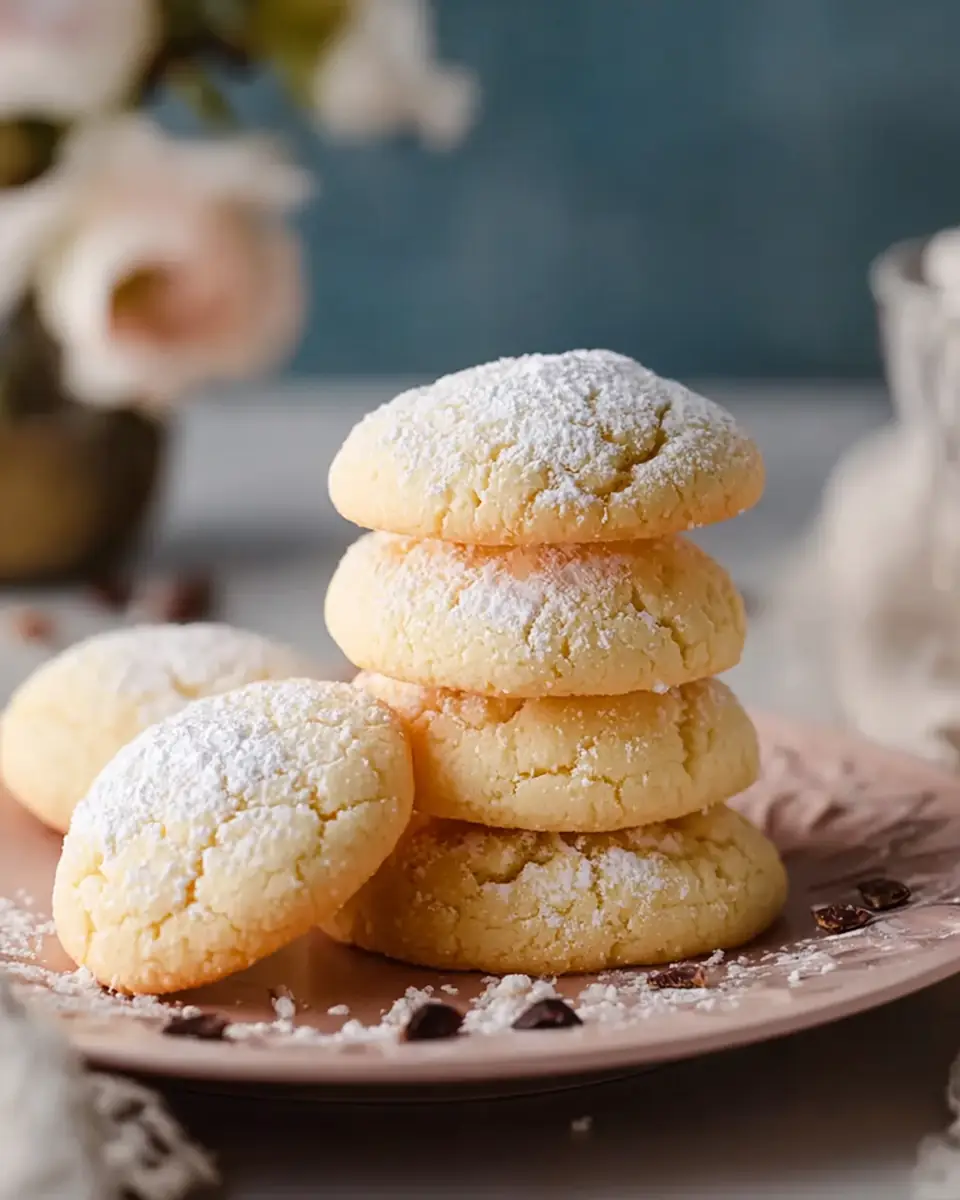 A delicious plate of 30-Minute 3-Ingredient Cookies Condensed Milk - Homefoodkitchen