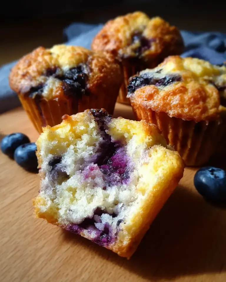 A delicious plate of 8 Blueberry Yogurt Muffins You’ll Bake Again!