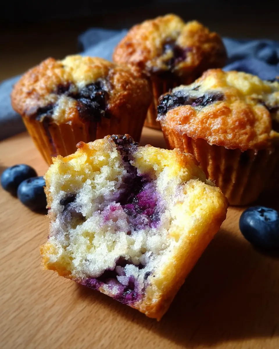 A delicious plate of 8 Blueberry Yogurt Muffins You’ll Bake Again!