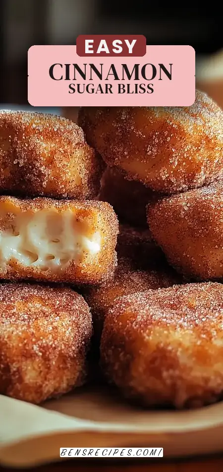 Pinterest pin (Design 2) for Indulgent Cinnamon Sugar Biscuit Bites You Can't Resist