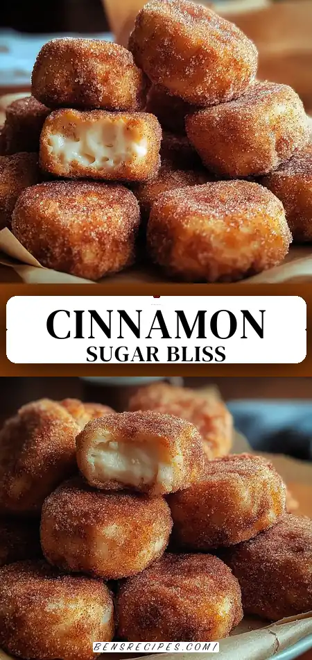 Pinterest pin (Design 3) for Indulgent Cinnamon Sugar Biscuit Bites You Can't Resist