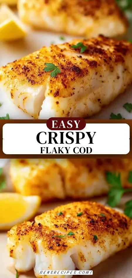 Crispy and Flaky Air Fryer Cod