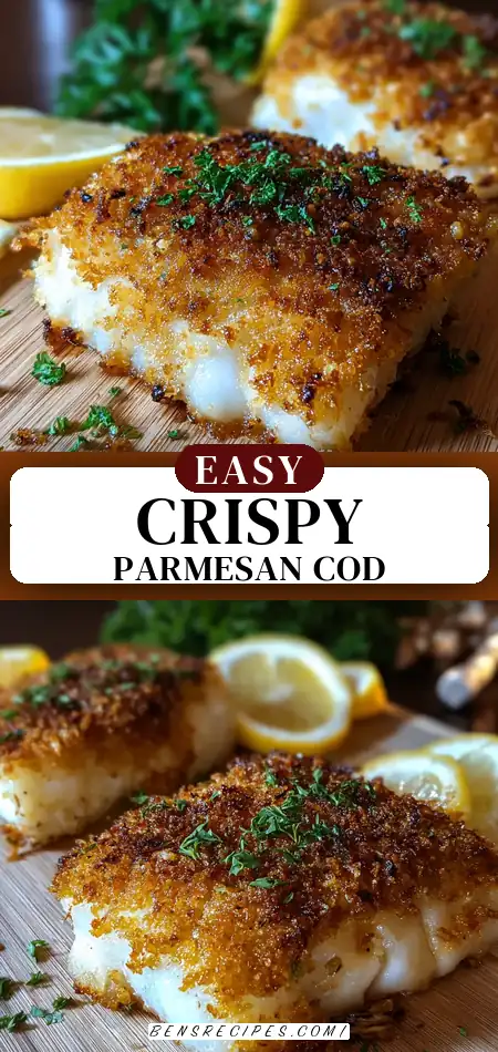 Crispy Air Fryer Parmesan Crusted Cod