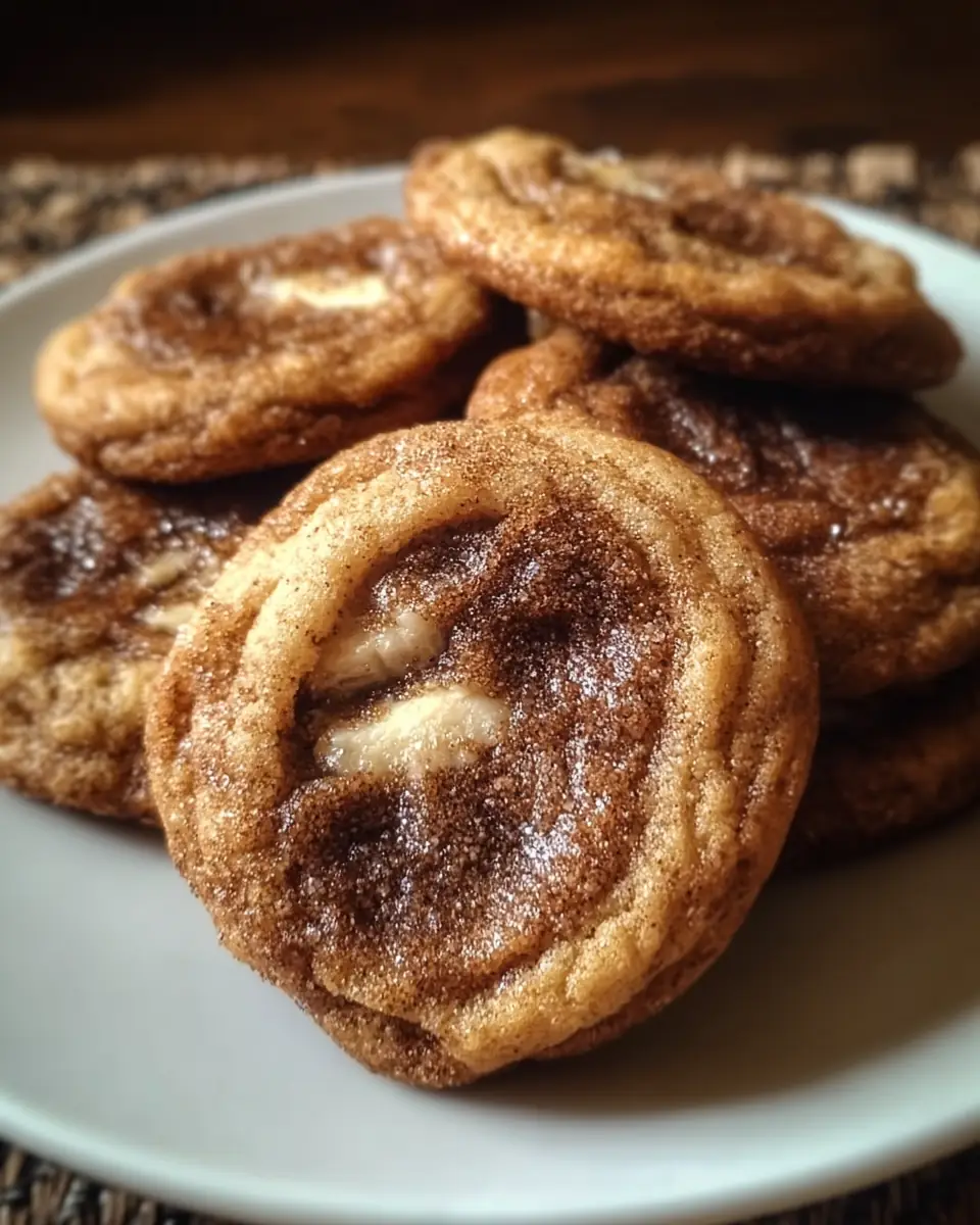 A delicious plate of Chewy Banana Bread Cookies: Comfort in Every Delicious Bite