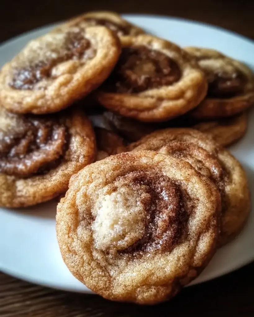 A delicious plate of Chewy Banana Bread Cookies: Comfort in Every Delicious Bite