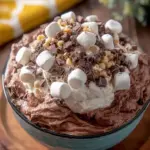 A delicious plate of Chocolate Fluff Salad