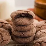 A delicious plate of Chocolate Sugar Cookies