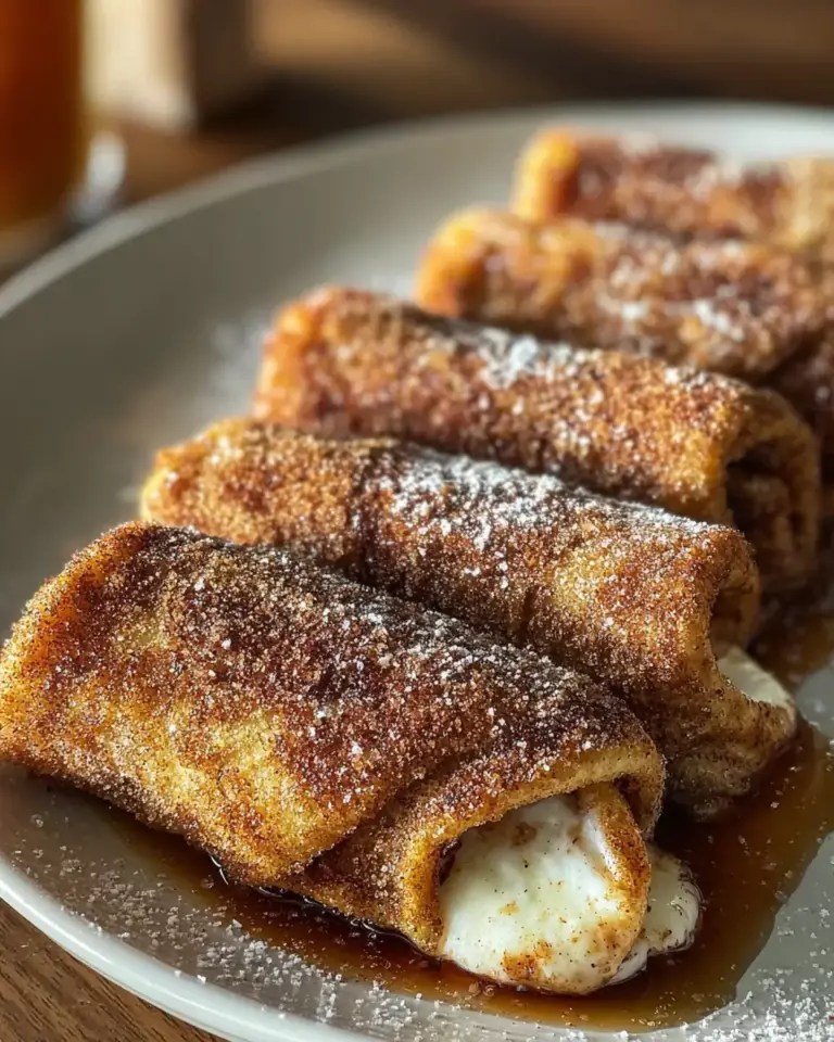A delicious plate of Cinnamon Sugar French Toast Roll-Ups