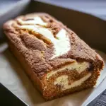A delicious plate of Cinnamon Swirl Protein Cake for a Guilt-Free Breakfast Delight