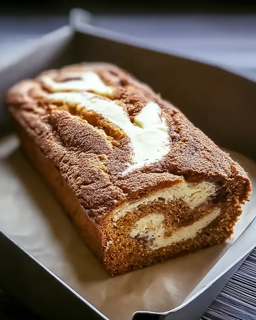 A delicious plate of Cinnamon Swirl Protein Cake for a Guilt-Free Breakfast Delight