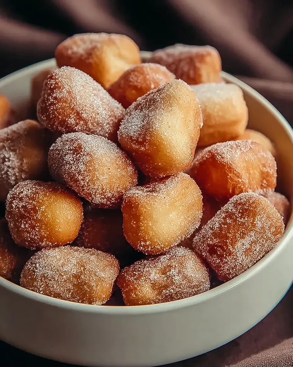 A delicious plate of Crispy Air Fryer Churro Bites: Easy Treats