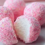 A delicious plate of Crispy Cotton Candy Cheesecake Bombs for Sweet Nostalgia