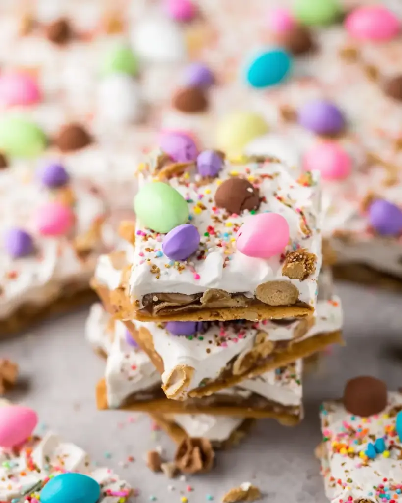 A delicious plate of Easter Crack