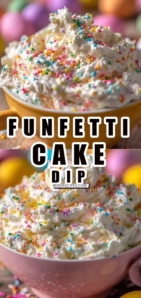 Funfetti Cake Batter Dip