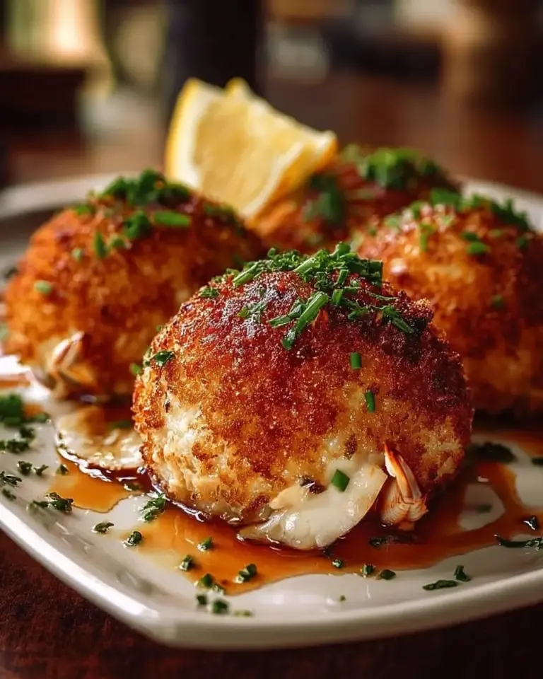 A delicious plate of Famous Crab Bombs Seafood Dream