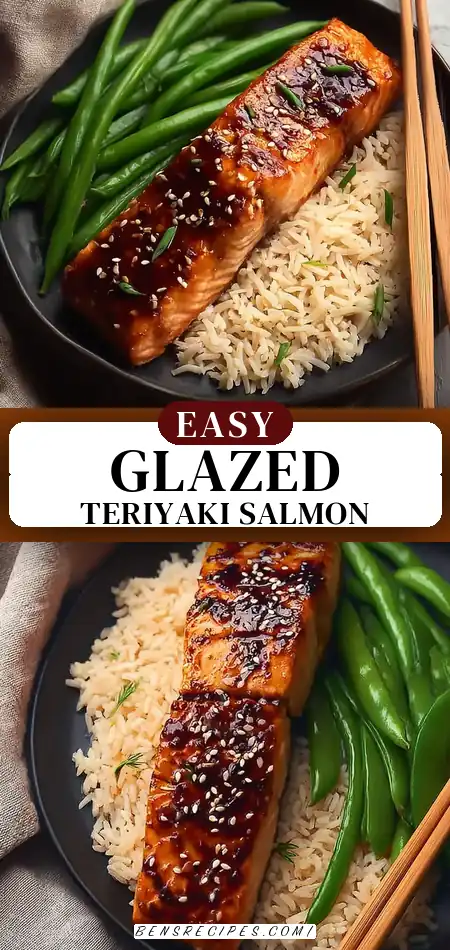 Glazed Teriyaki Baked Salmon