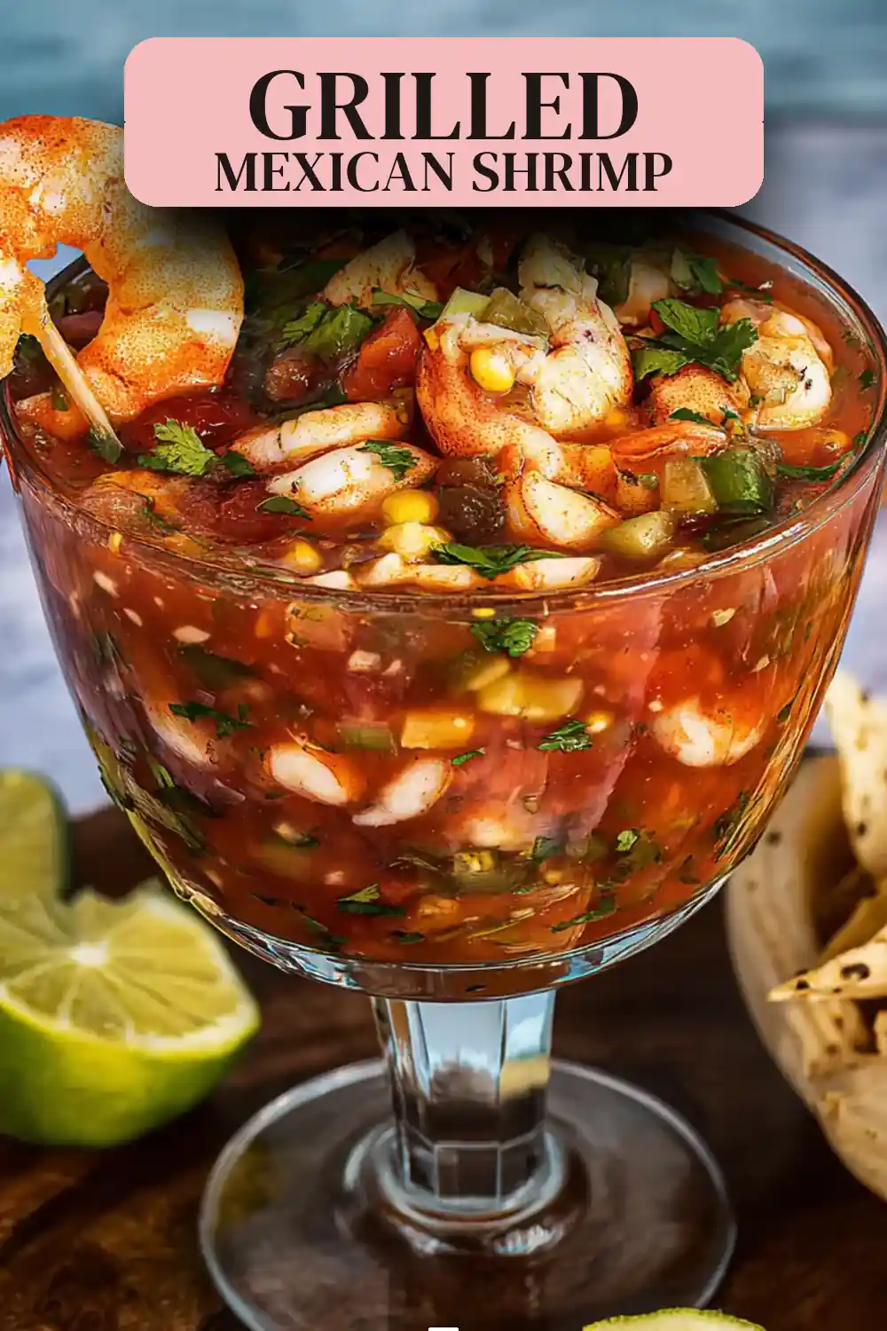 Campechana, Grilled Mexican Shrimp Cocktail