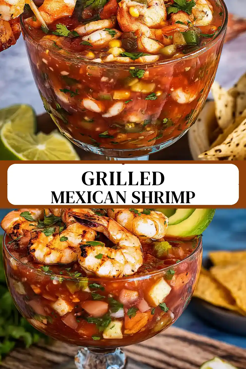 Campechana, Grilled Mexican Shrimp Cocktail