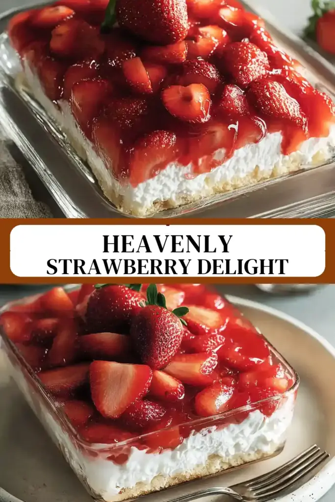 Pinterest pin (Design 3) for Strawberry Heaven