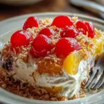 A delicious plate of Hawaiian Cheesecake Salad