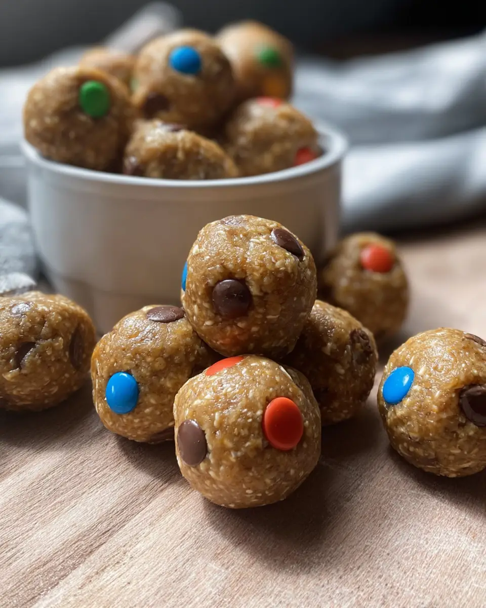 A delicious plate of High Protein Energy Balls