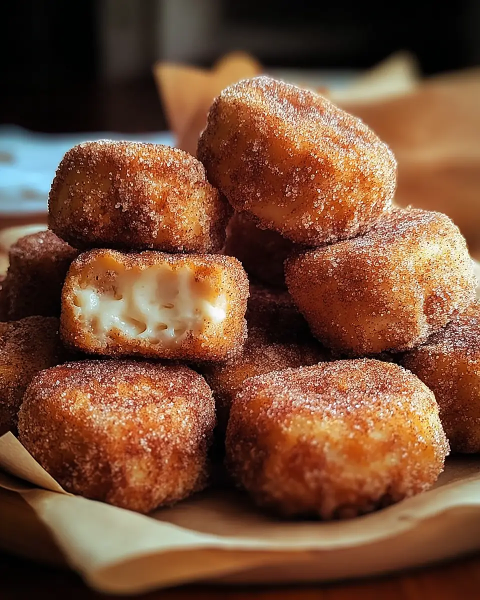 A delicious plate of Indulgent Cinnamon Sugar Biscuit Bites You Can't Resist