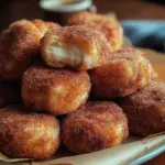 A delicious plate of Indulgent Cinnamon Sugar Biscuit Bites You Can't Resist
