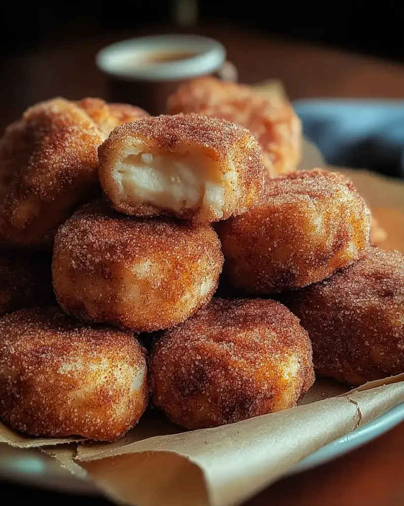 A delicious plate of Indulgent Cinnamon Sugar Biscuit Bites You Can't Resist