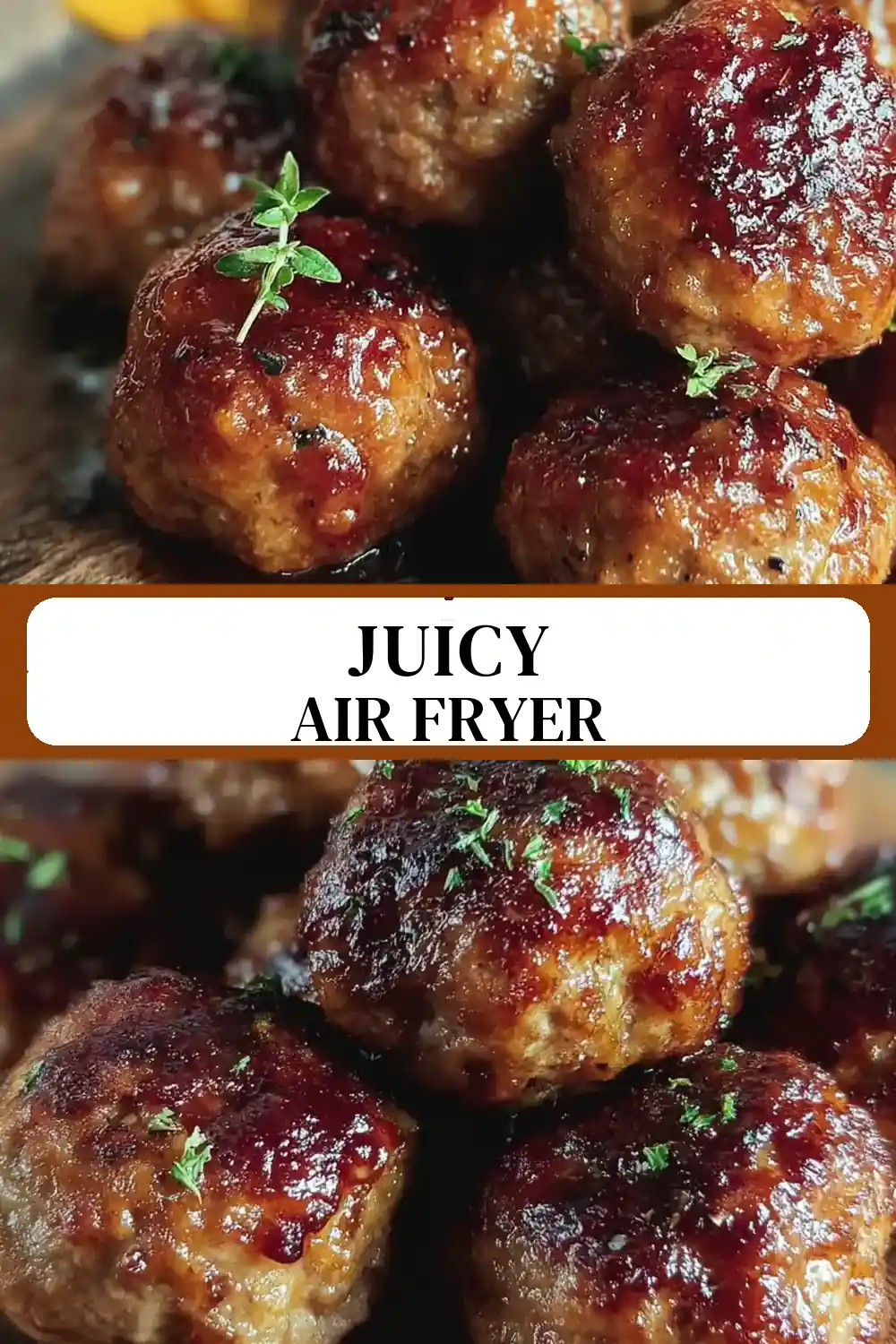 Crispy Air Fryer Meatballs Recipe Easy Juicy Tender Centers