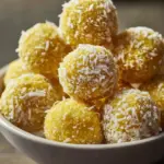A delicious plate of Mango Ladoo Recipe