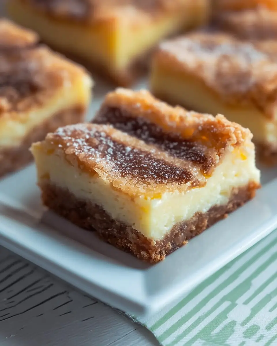 A delicious plate of Ooey Gooey Bars