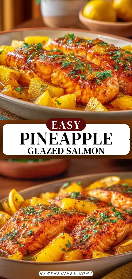 Pineapple Glazed Salmon