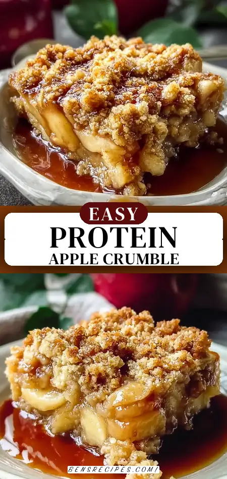 High-Protein Apple Crumble