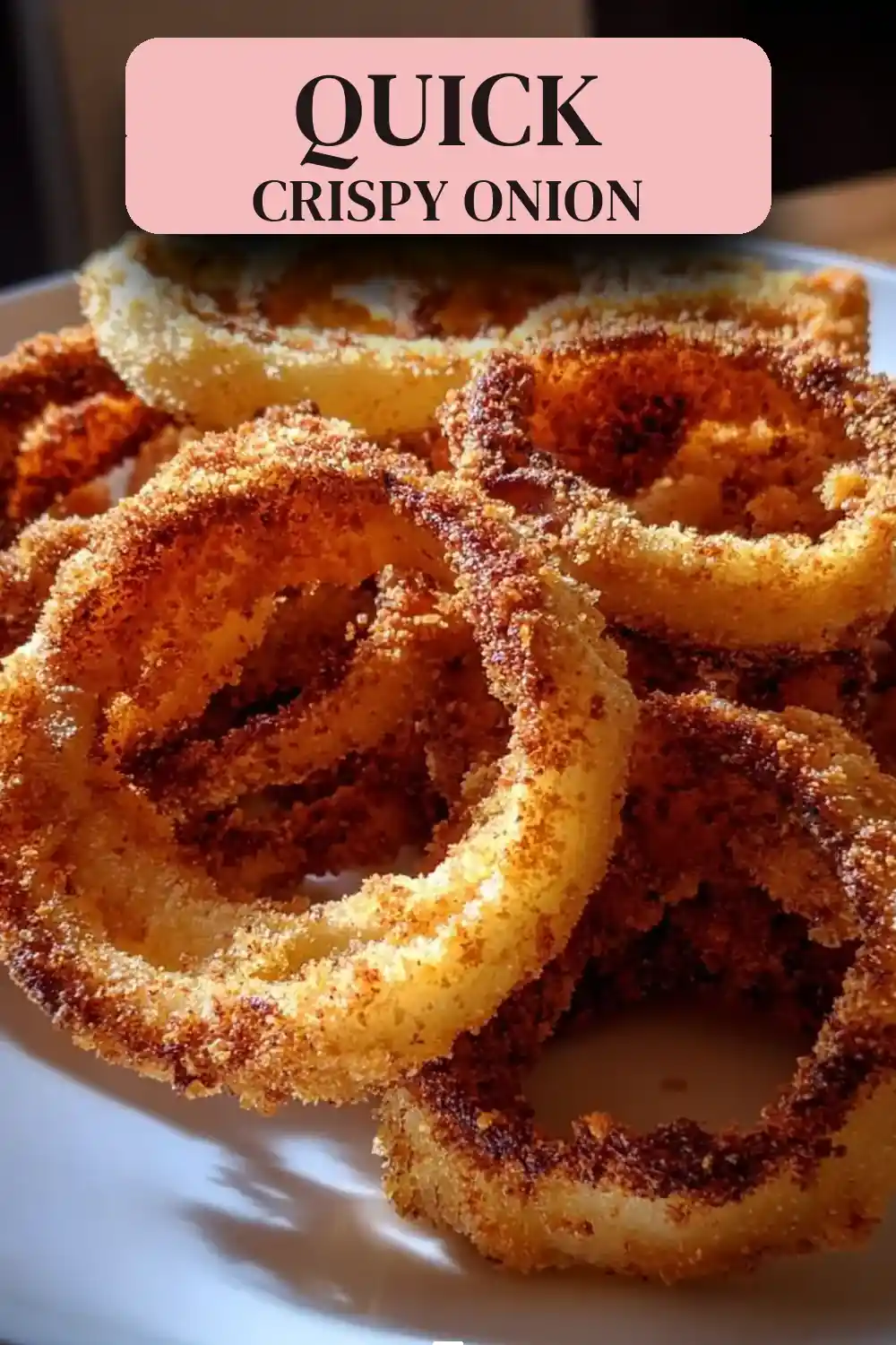 Crispy Air Fryer Onion Rings in Just 10 Minutes