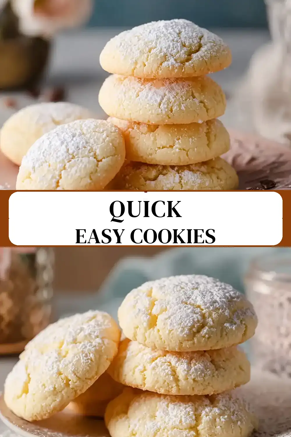 30-Minute 3-Ingredient Cookies Condensed Milk - Homefoodkitchen