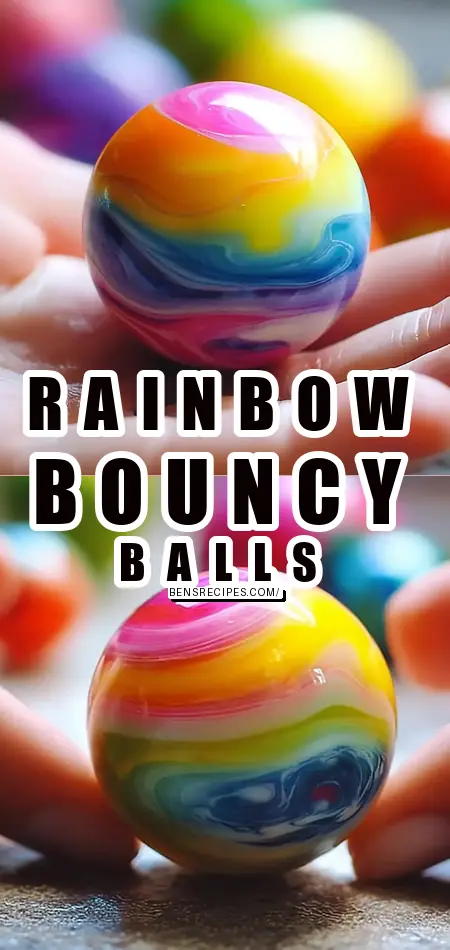 DIY Rainbow Bouncy Balls