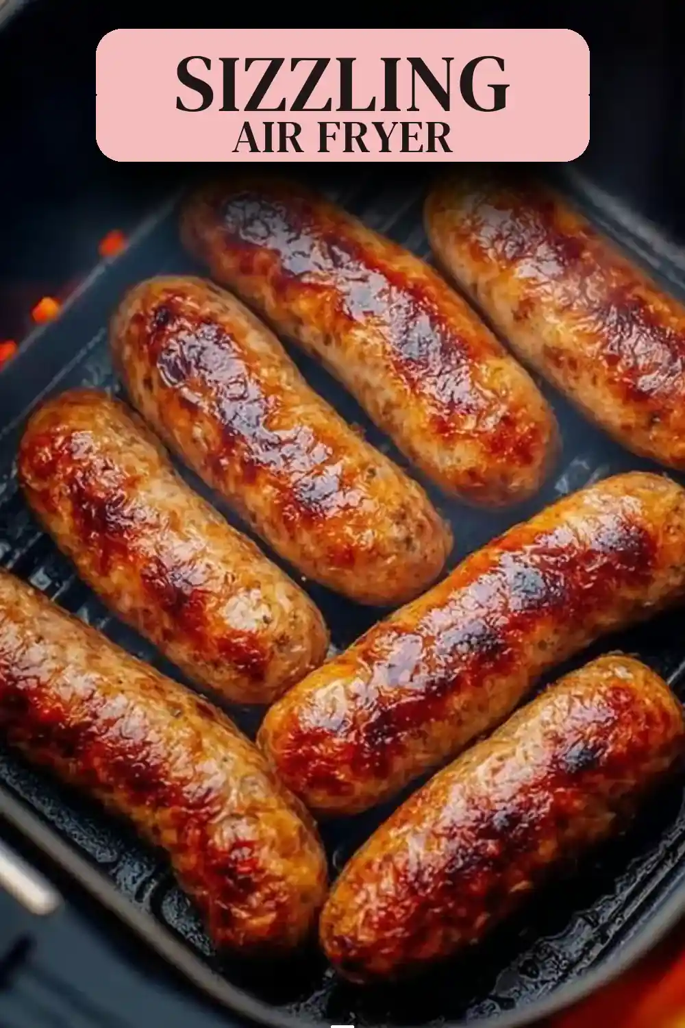 Air Fryer Sizzling Pub-Style Sausage