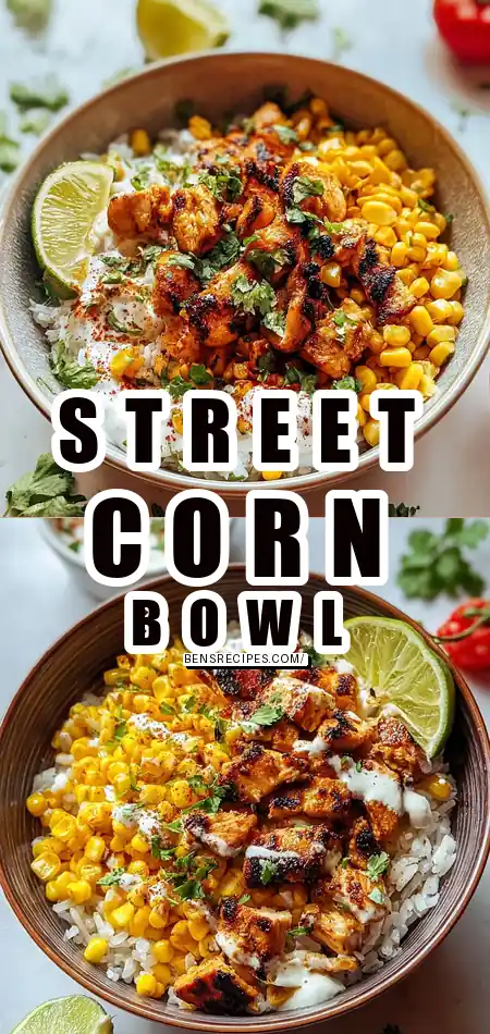Street Corn Chicken Rice Bowl
