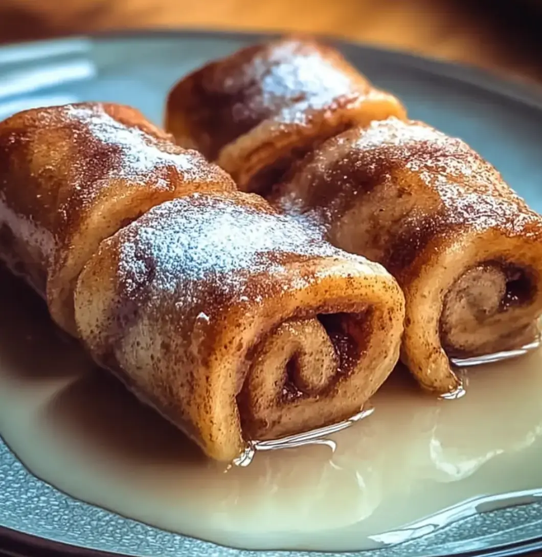 Cinnamon Roll French Toast Roll-Ups Recipe