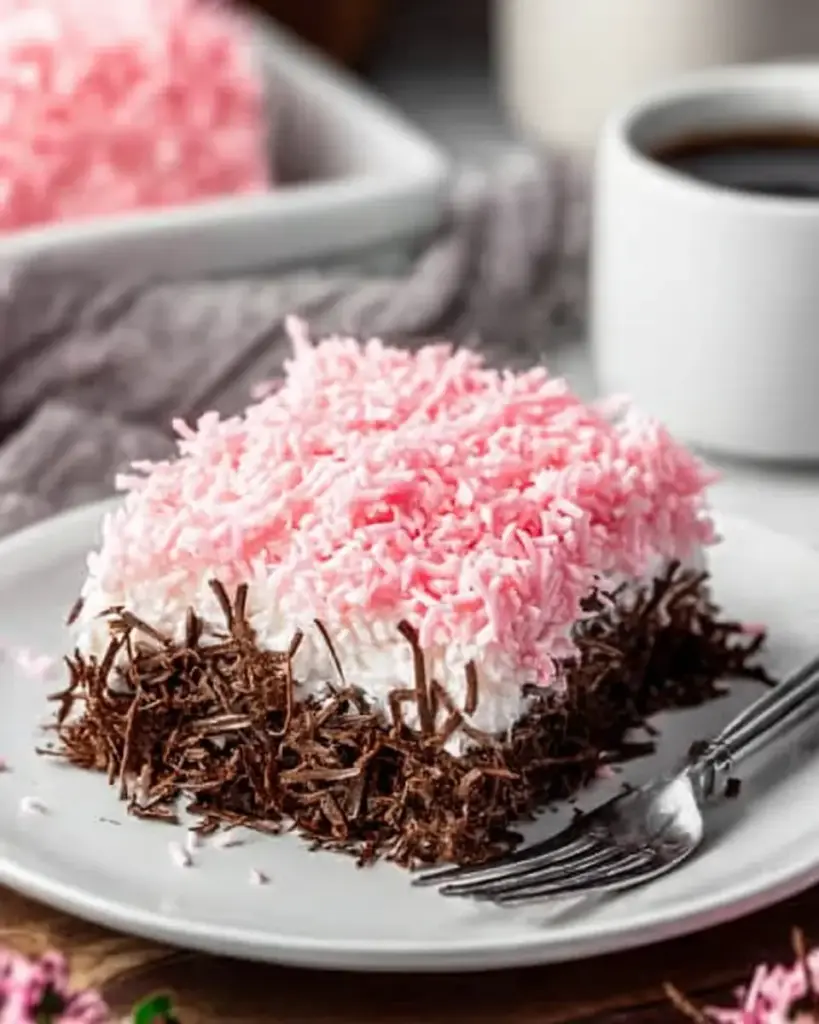 A delicious plate of Snowball Cake Recipe