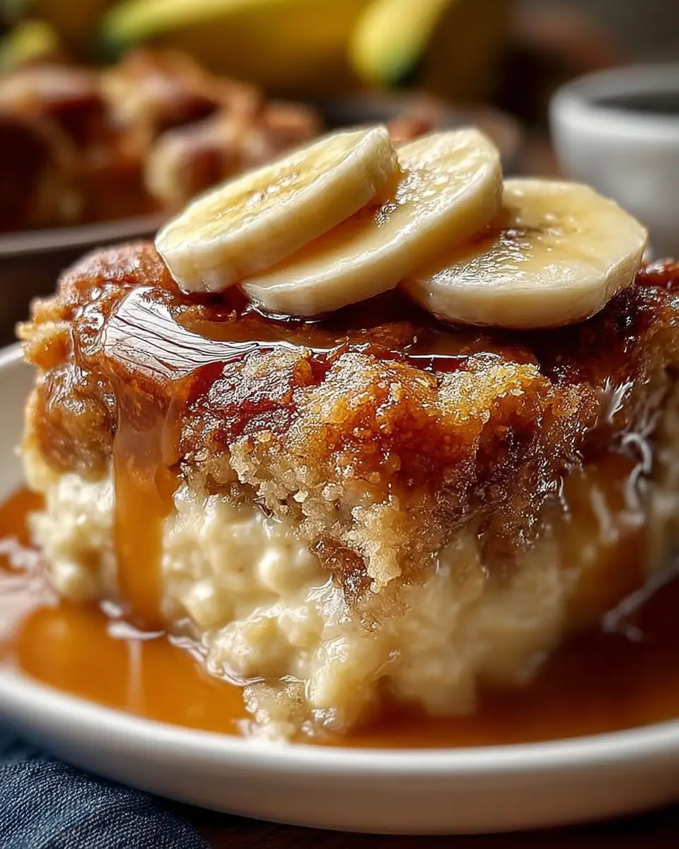 A delicious plate of Southern Banana Cobbler: A Delicious & Easy Dessert Recipe